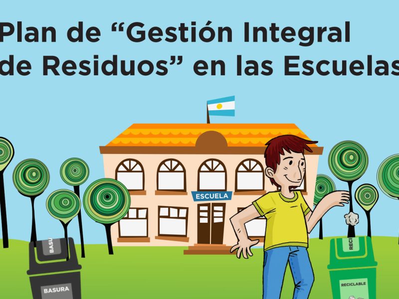 Plan de Gestión Integral de Residuos en las Escuelas.