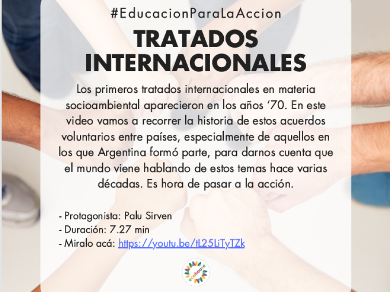 Legislación | Tratados Internacionales #Educación Para La Acción