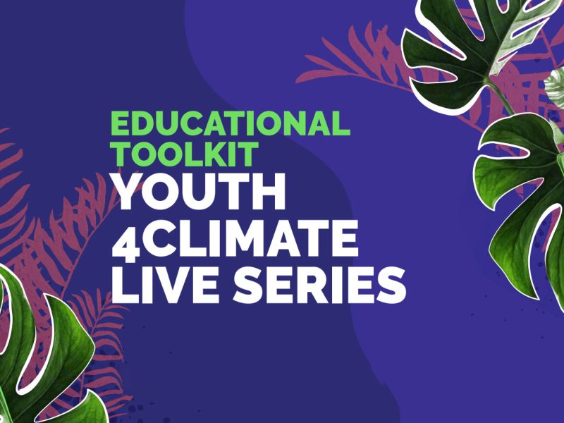 Kit de herramientas educativas # Youth4ClimateLive